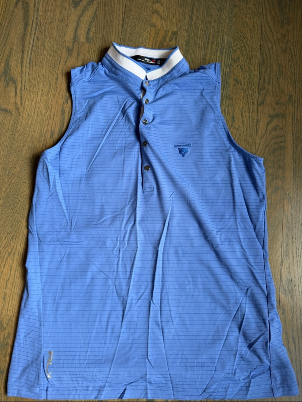 Ralph Lauren Blue Sleeveless golf shirt